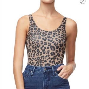 Good American leopard body suit size 4 (14-16) 🐆